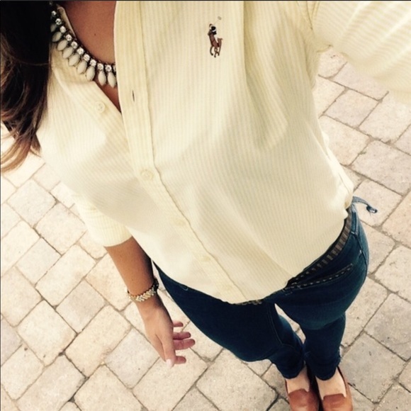 Ralph Lauren Tops - Ralph Lauren Button Down Oxford Shirt